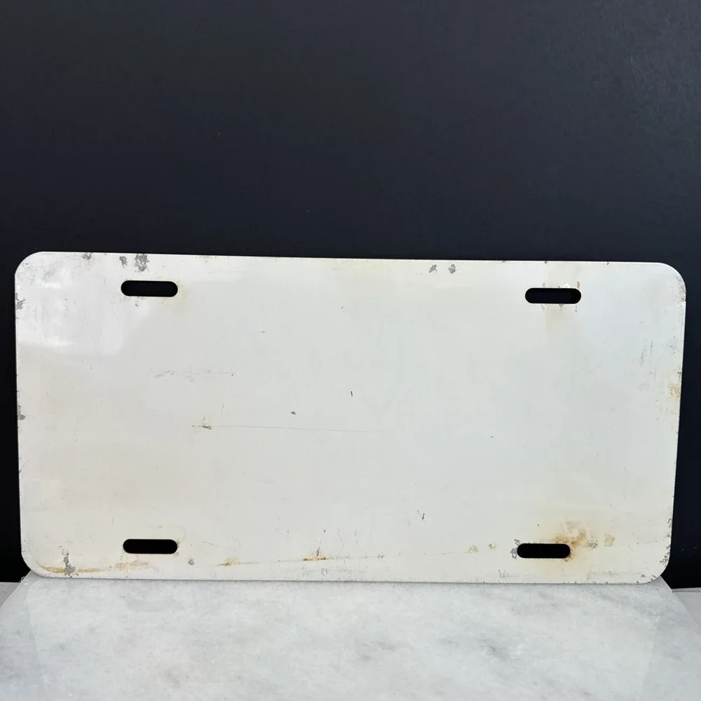 Hank's Appliance Service License plate Vintage
